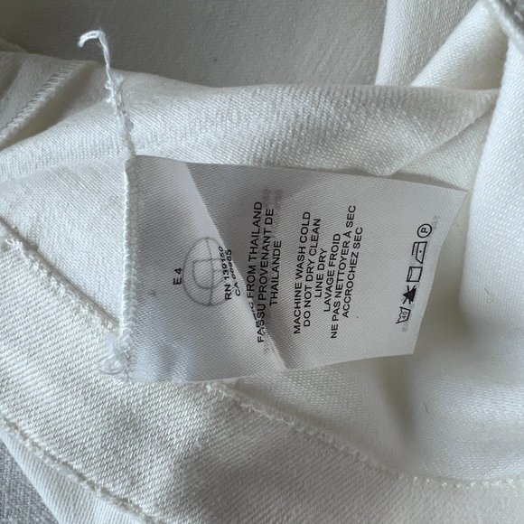 The Row Leone Stretch Denim Pencil Skirt - Picture 6 of 8